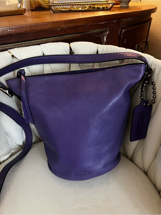 Coach Handbags - *Do Not Buy* Coach Bleeker Sport Mini Duffle Crossbody Bag in *Rare Color Purple